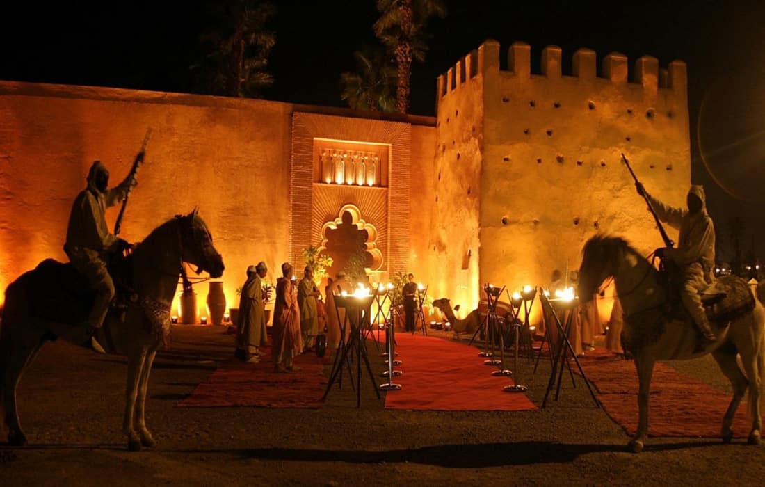 soirée belvédère marrakech