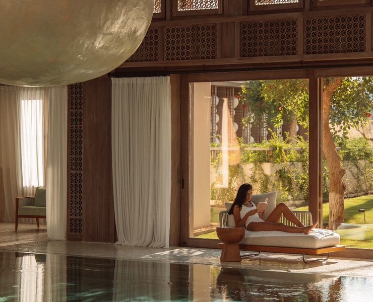 Quiet Pool du Medi-Spa Royal Mansour Tamuda Bay- Longevity Day